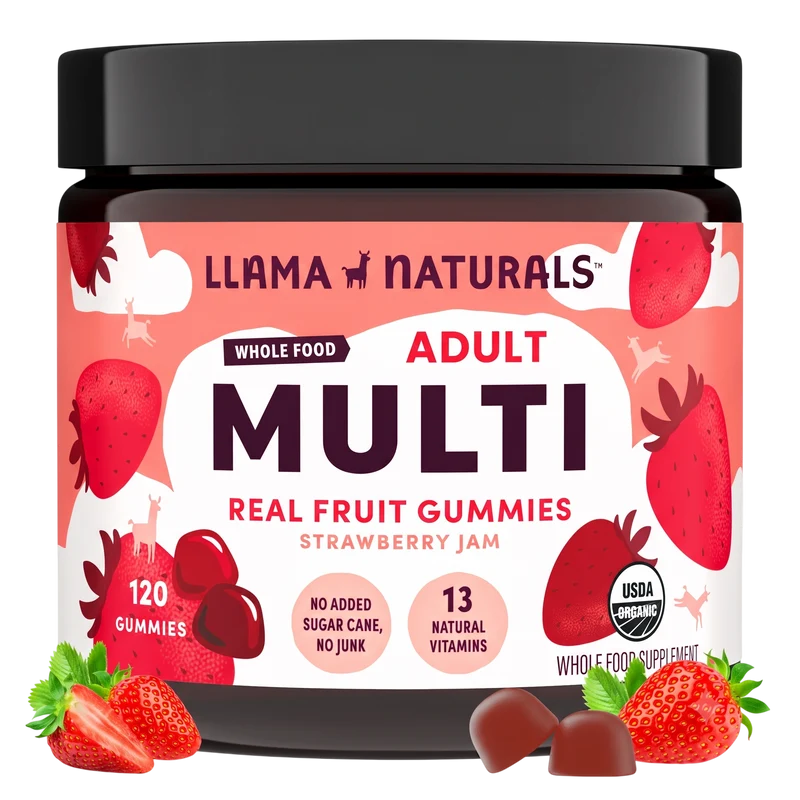 Adult Multivitamin Gummies, Strawberry (120 ct)