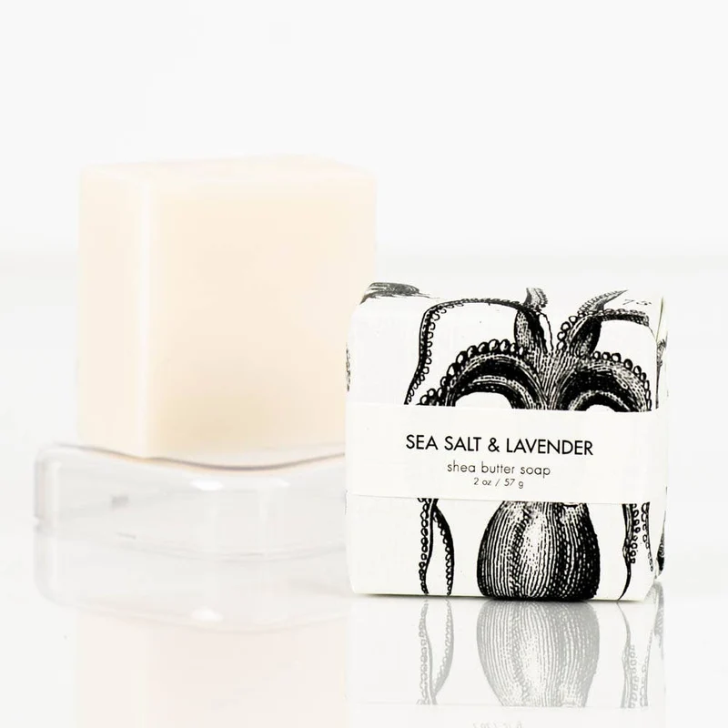 Formulary 55 - Sea Salt & Lavender - Petite Shea Butter Guest Soap