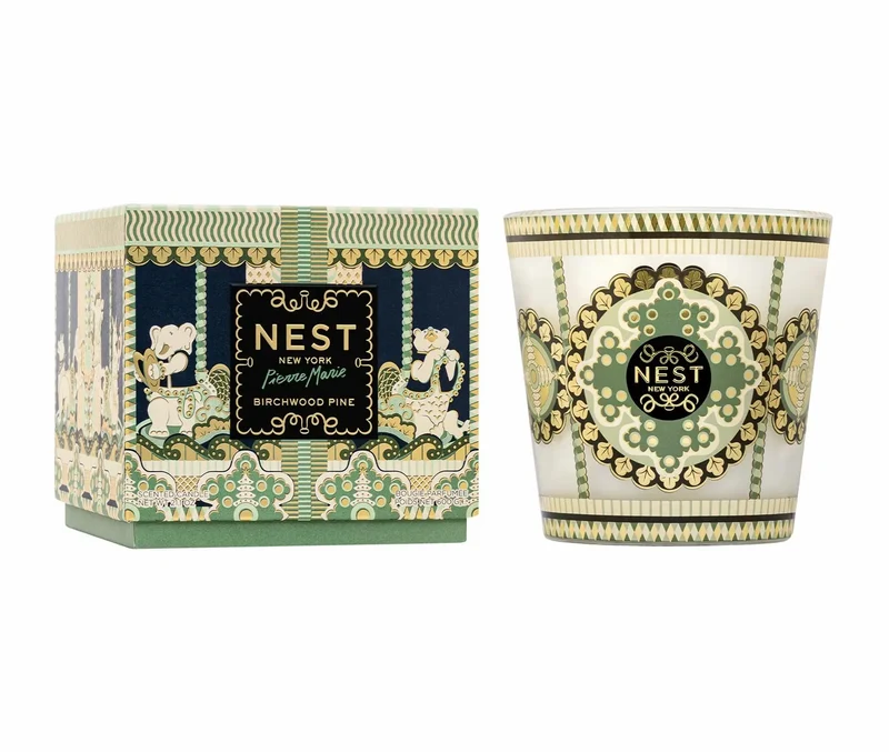 NEST New York x Pierre Marie Birchwood Pine 3-Wick Candle