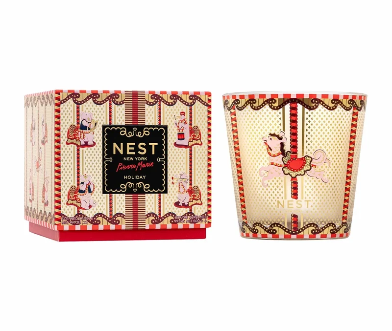 Bloomingdales NEST NEW YORK x Pierre Marie Holiday Limited Edition 3-Wick Candle