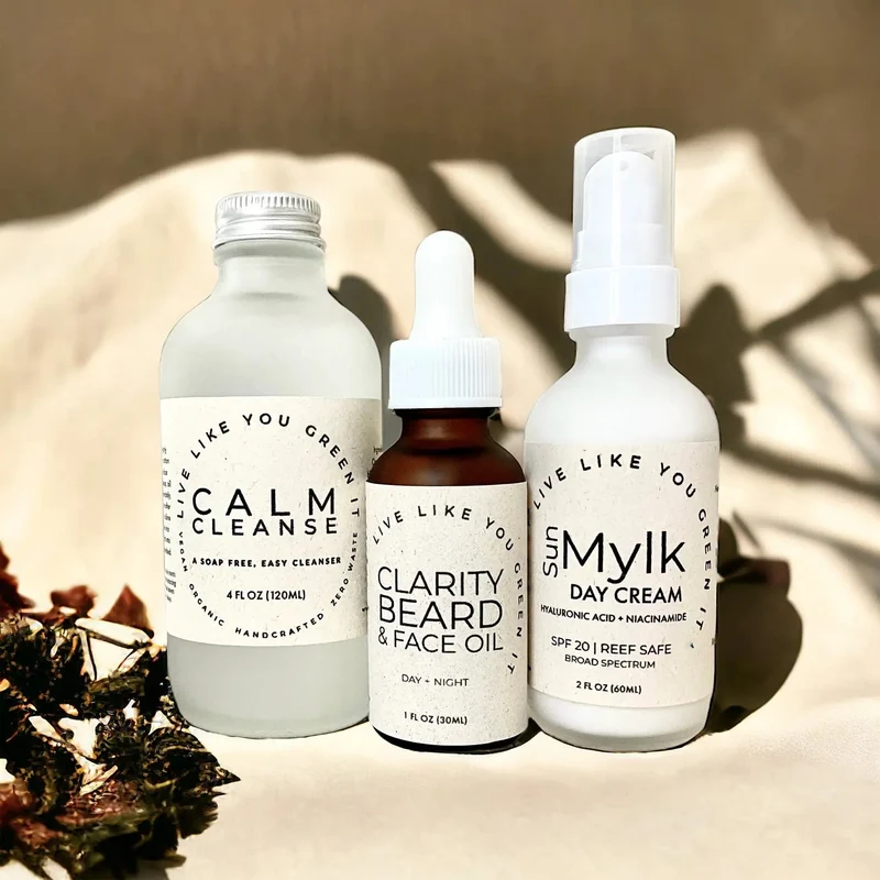 Face Ritual Trio, Skincare Set for Oily to Combination Skin