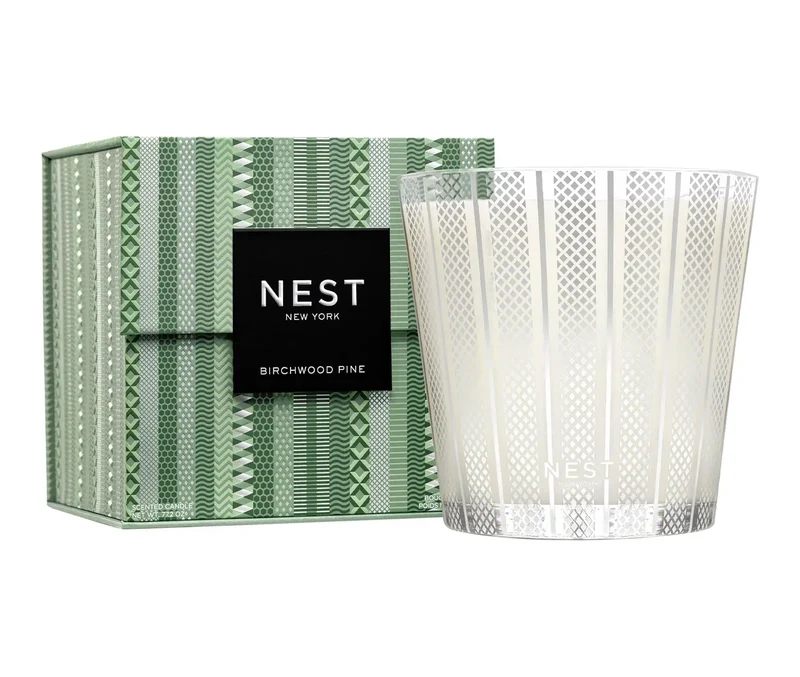 Birchwood Pine Silver Grand Candle