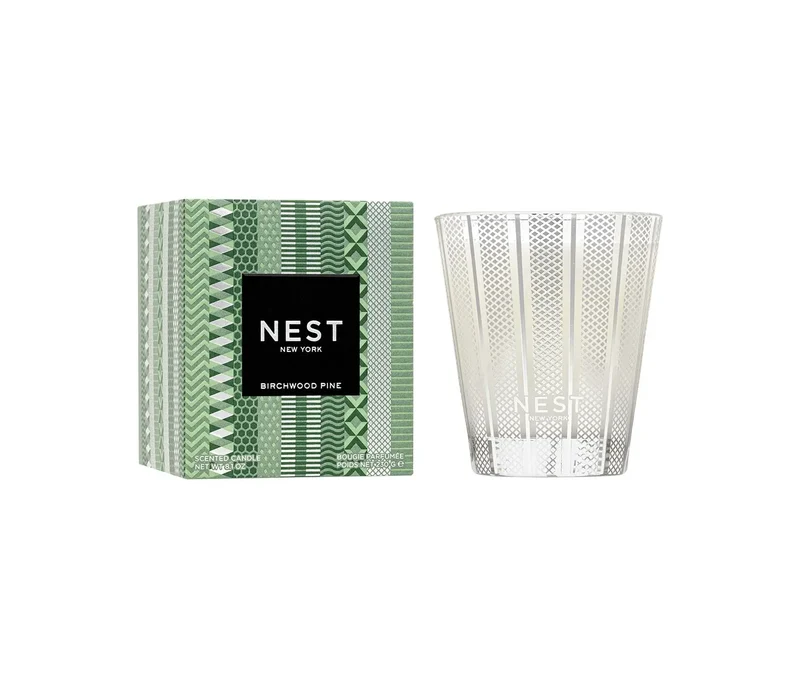 Birchwood Pine Silver Classic Candle