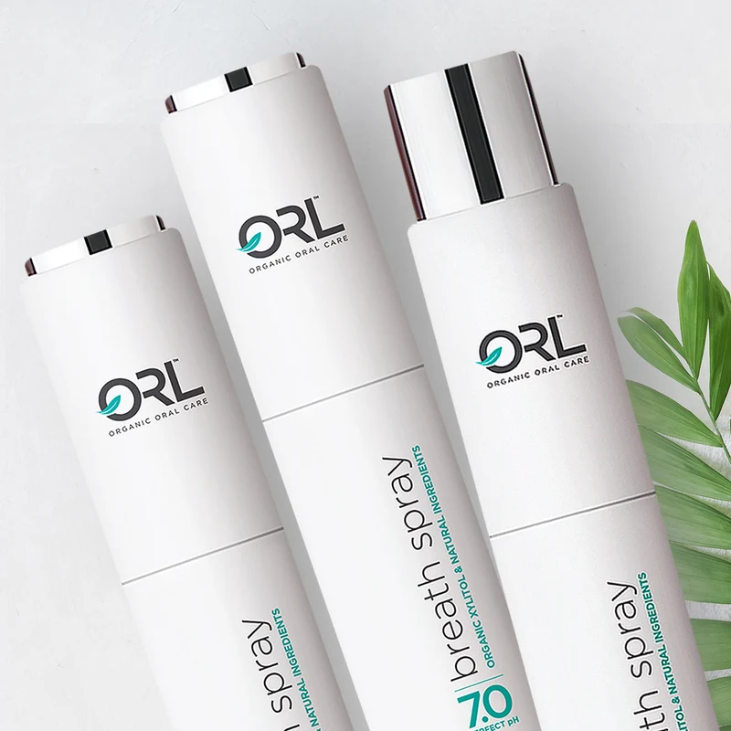 ORL Fresh Mint Natural Breath Spray - 3-Pack