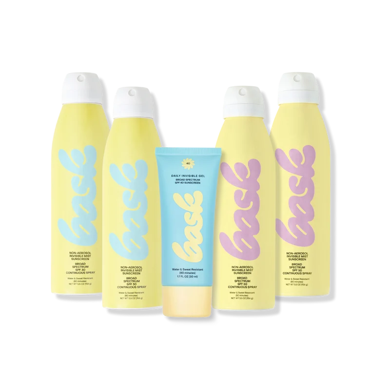 Bask Suncare The Face & Body 5-Pack - Complete Protection Bundle