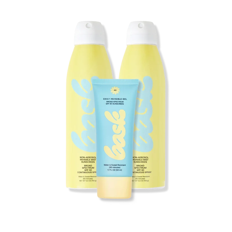 Bask Suncare The Transparent Trio - Head to Toe Protection