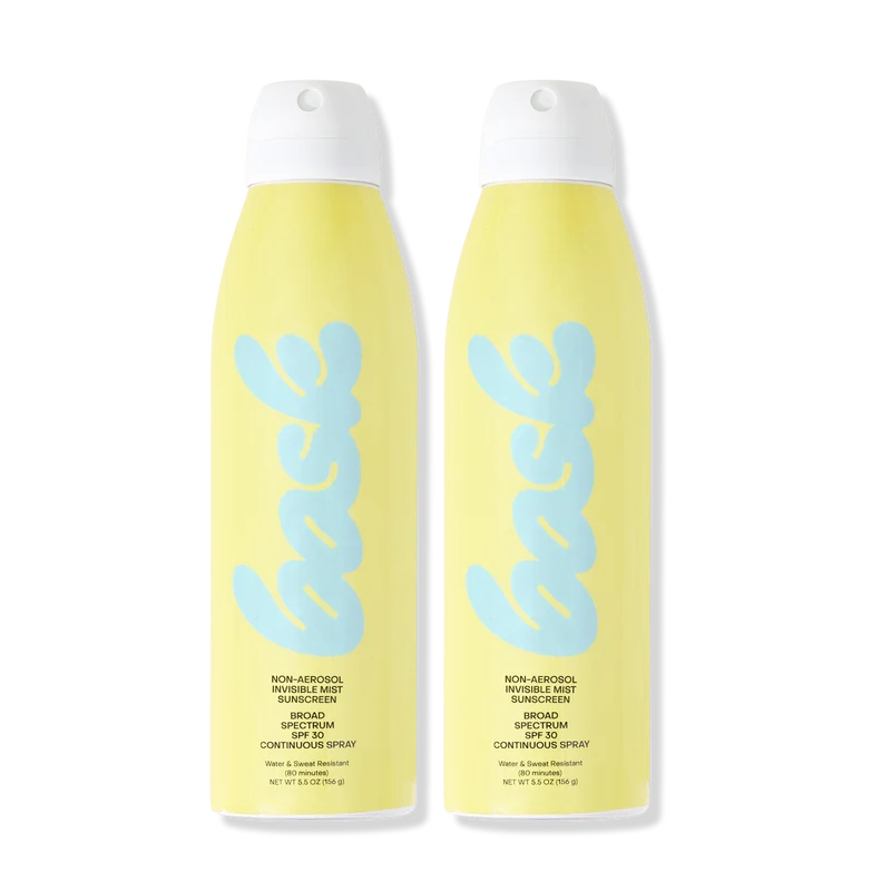 Bask Suncare Non-Aerosol Spray Bundle - SPF 30 (2-Pack)