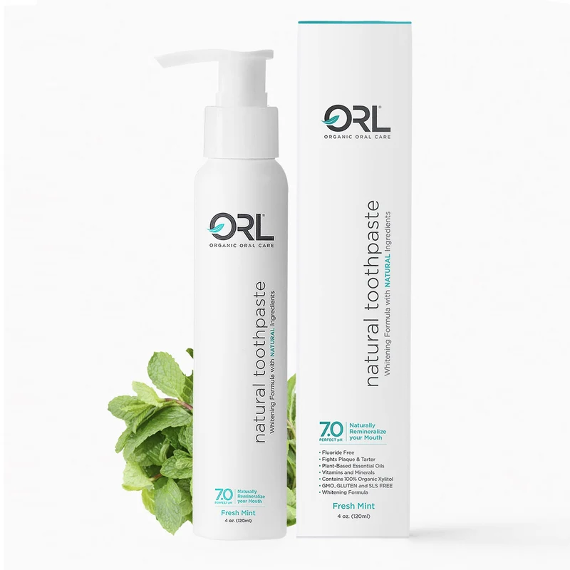 ORL Fresh Mint Natural Hydroxyapatite Toothpaste