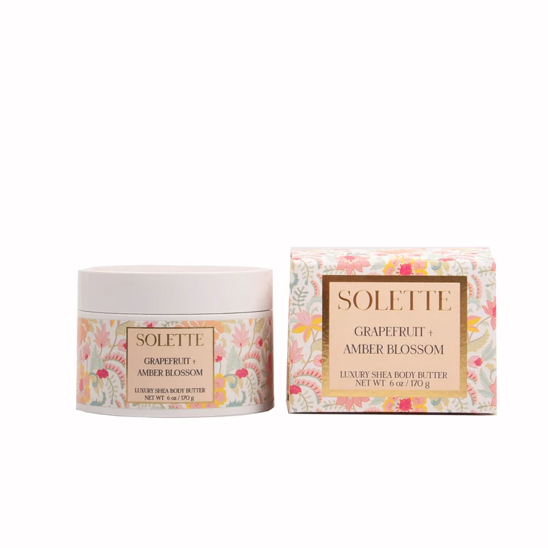 Solette - Grapefruit + Amber Blossom Body Butter