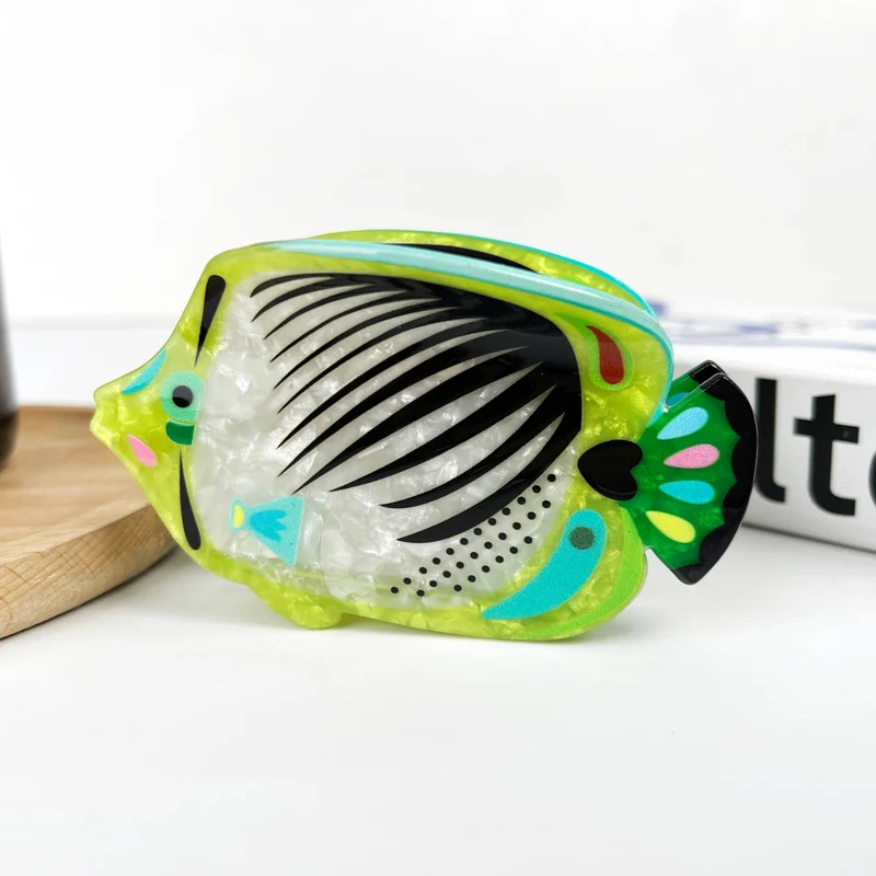 TheDivaSoap - Fish Claw Clip, Marine Life Hair Clip