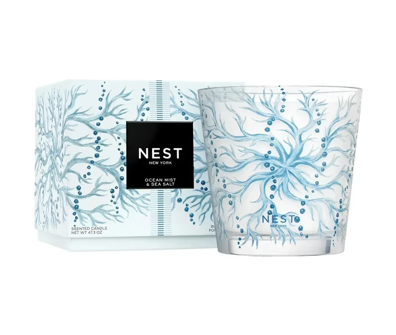 Ocean Mist & Sea Salt Decorative Luxury Candle