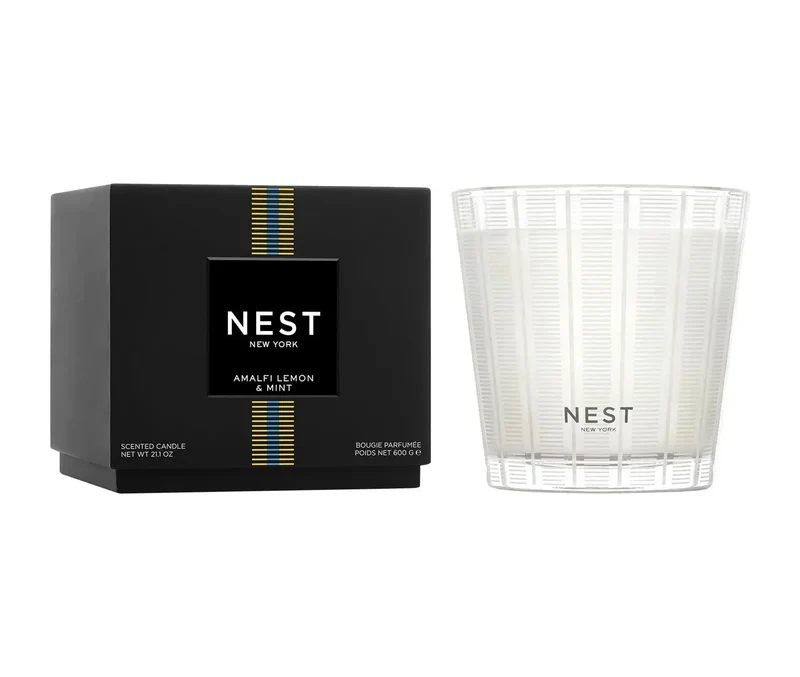 Amalfi Lemon & Mint 3-Wick Candle