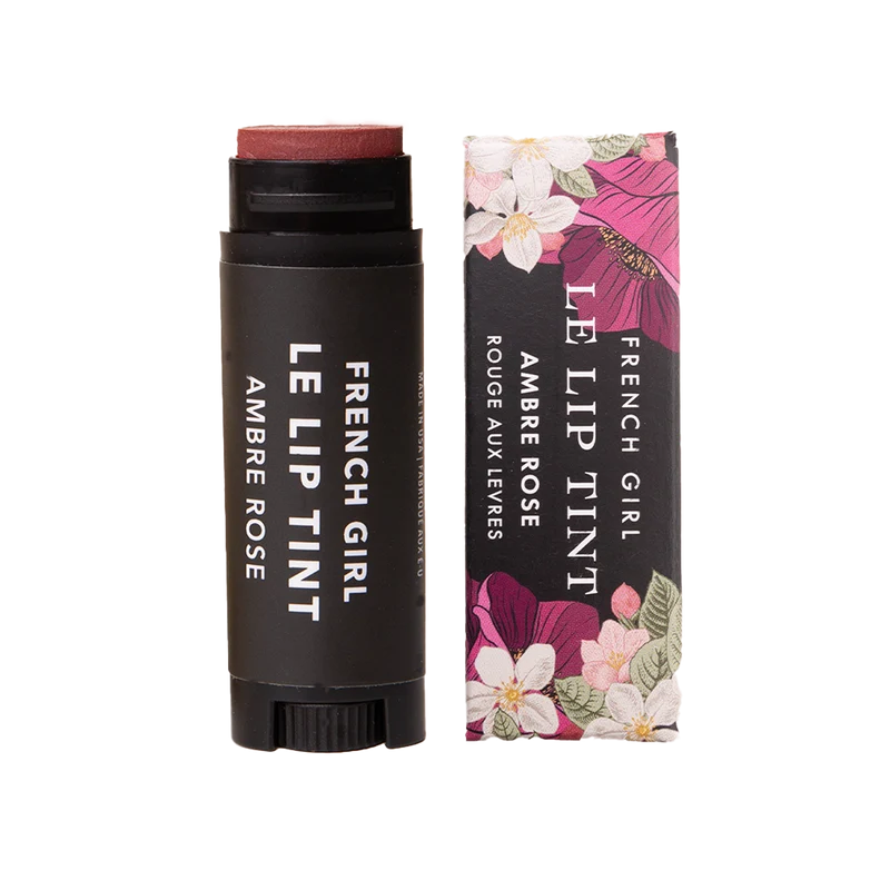 FRENCH GIRL - Tinted Lip Balm | Ambre Rose | Organic, Vegan, Hydrating