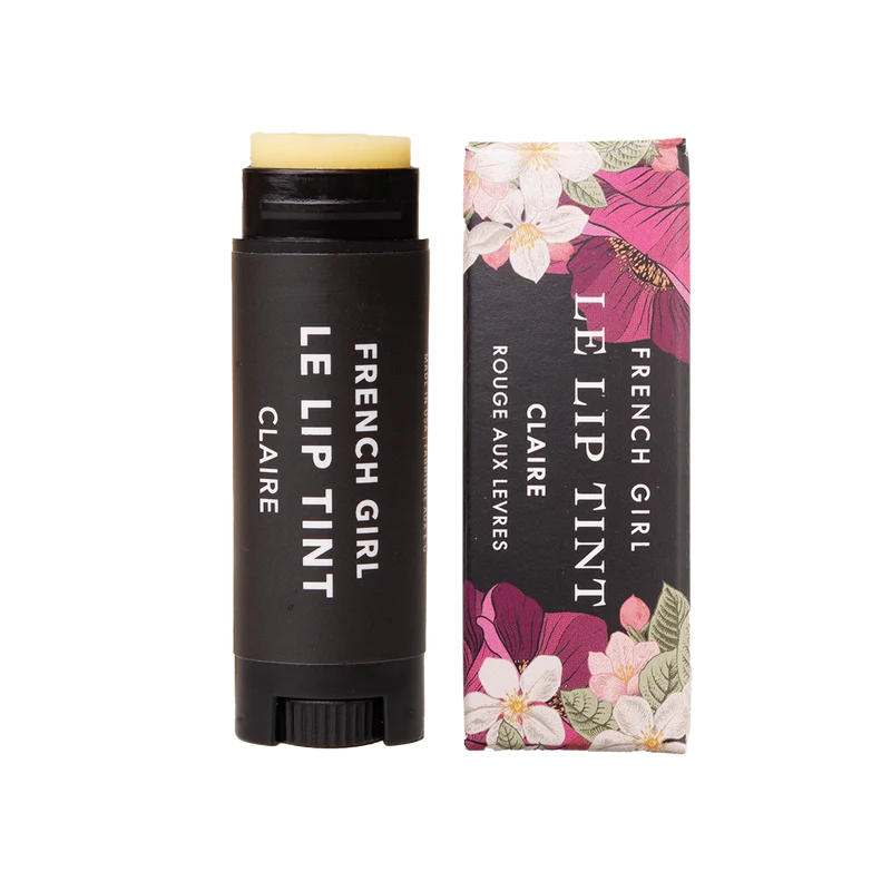FRENCH GIRL - Un-tinted Lip Balm | Claire | Organic, Vegan, Hydrating