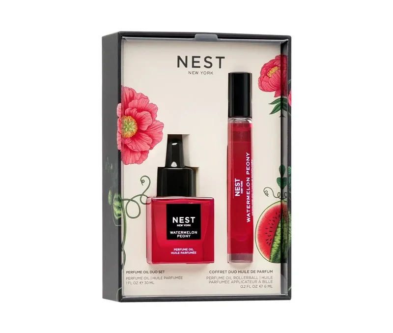 Watermelon Peony Perfume Oil Set