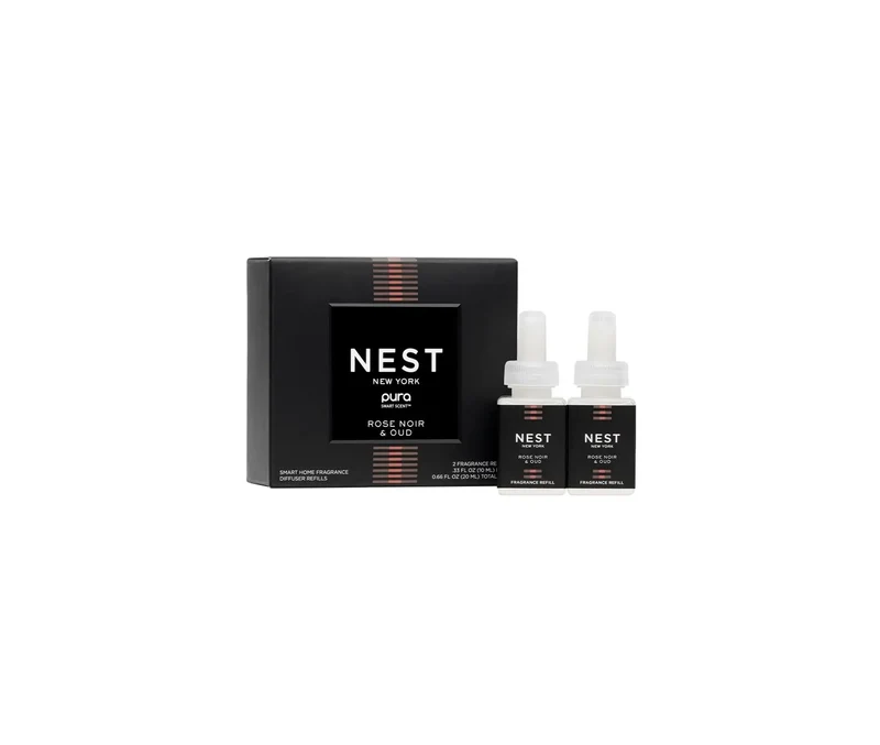 Rose Noir & Oud Refill Duo for NEST x Pura Smart Home Fragrance Diffuser - Smart Vials