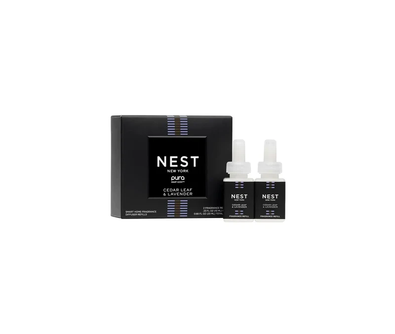 Cedar Leaf & Lavender Refill Duo for NEST x Pura Smart Home Fragrance Diffuser - Smart Vials