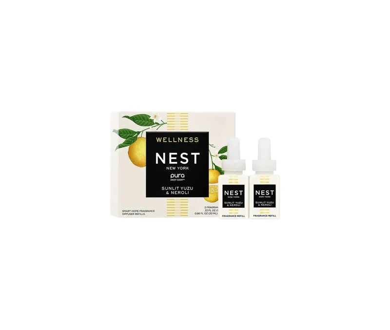 Sunlit Yuzu & Neroli Refill Duo for NEST x Pura Smart Home Fragrance Diffuser - Smart Vials