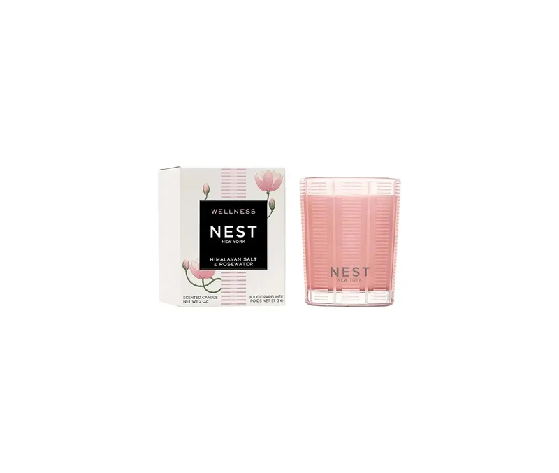 Himalayan Salt & Rosewater Votive Candle