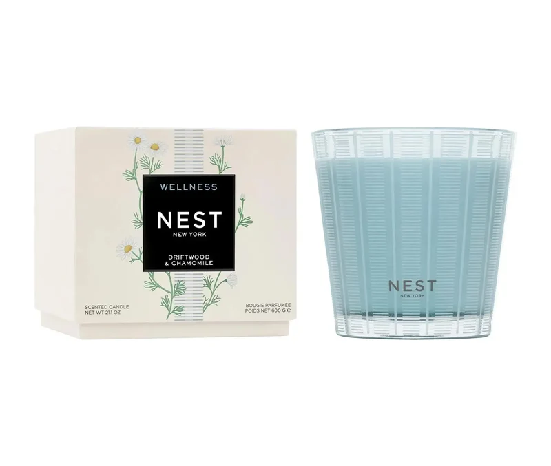 Driftwood & Chamomile 3-Wick Candle