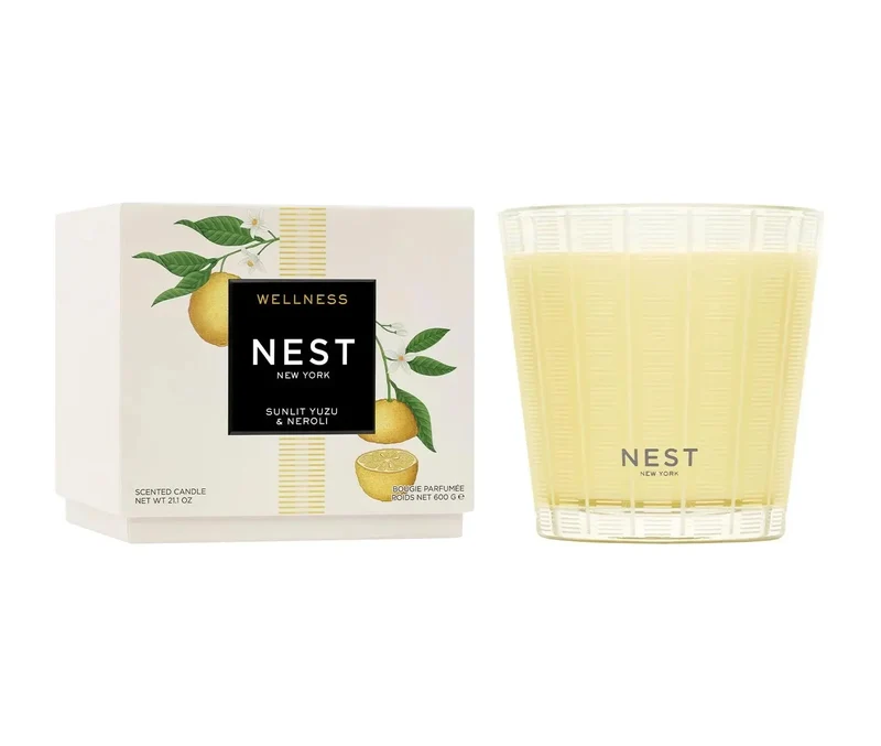 Sunlit Yuzu & Neroli 3-Wick Candle