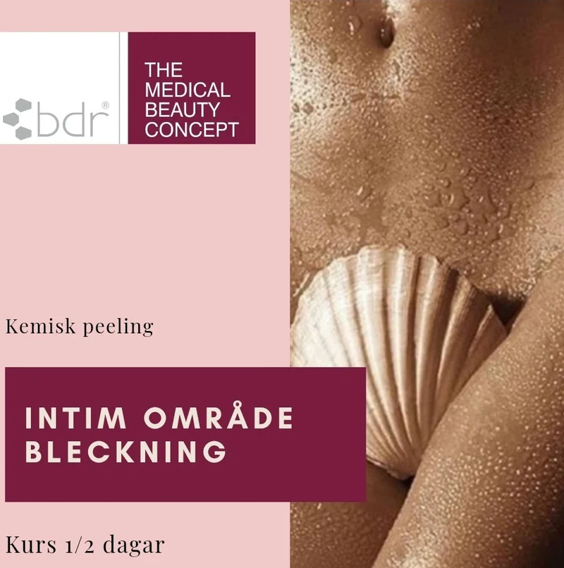 Kemisk peeling för intim blekning