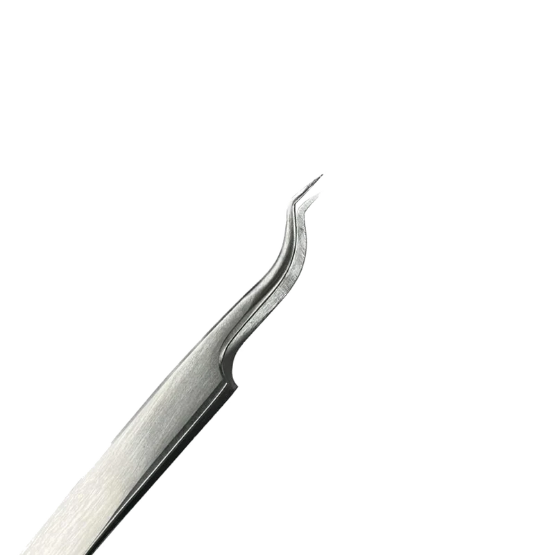 Dubbelböjd pincett ( Silver )