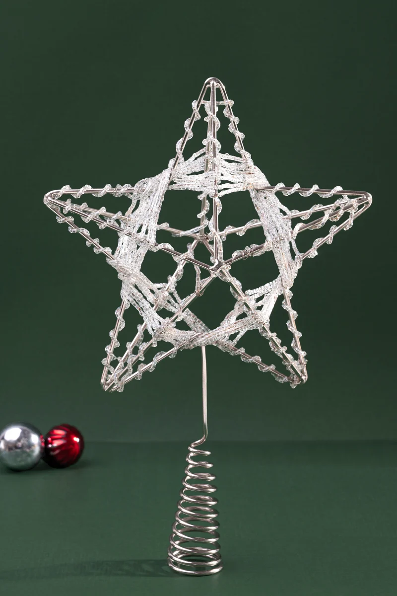 Starline Tree Topper · Silver