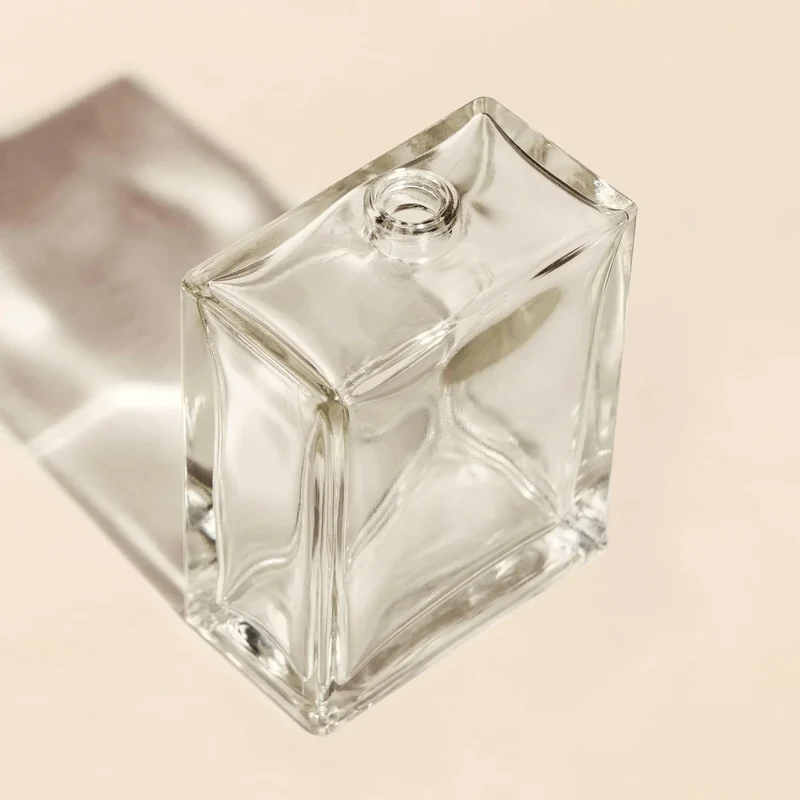 Perfume Bottles Wholesale - 100ml/3.4oz Victor Square (Only Bottle), Custom Perfume Bottles in Bulk (FEA 15)