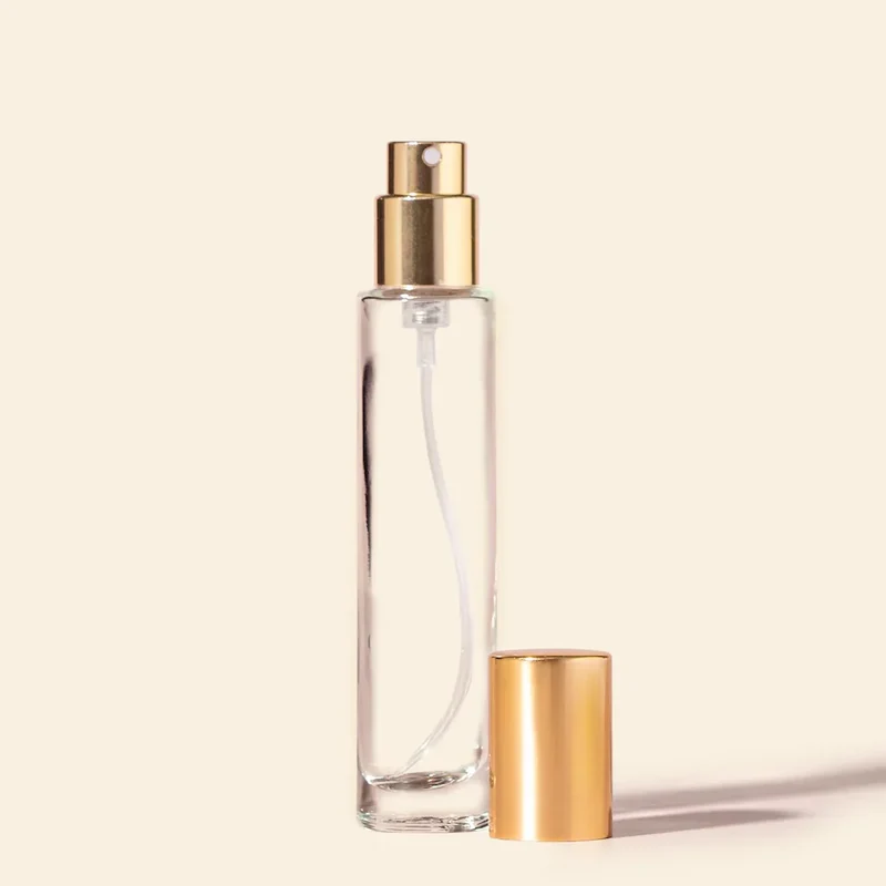 Perfume Bottles Wholesale - 15ml Wim + Gold Top, Bulk Glass Perfume Bottles