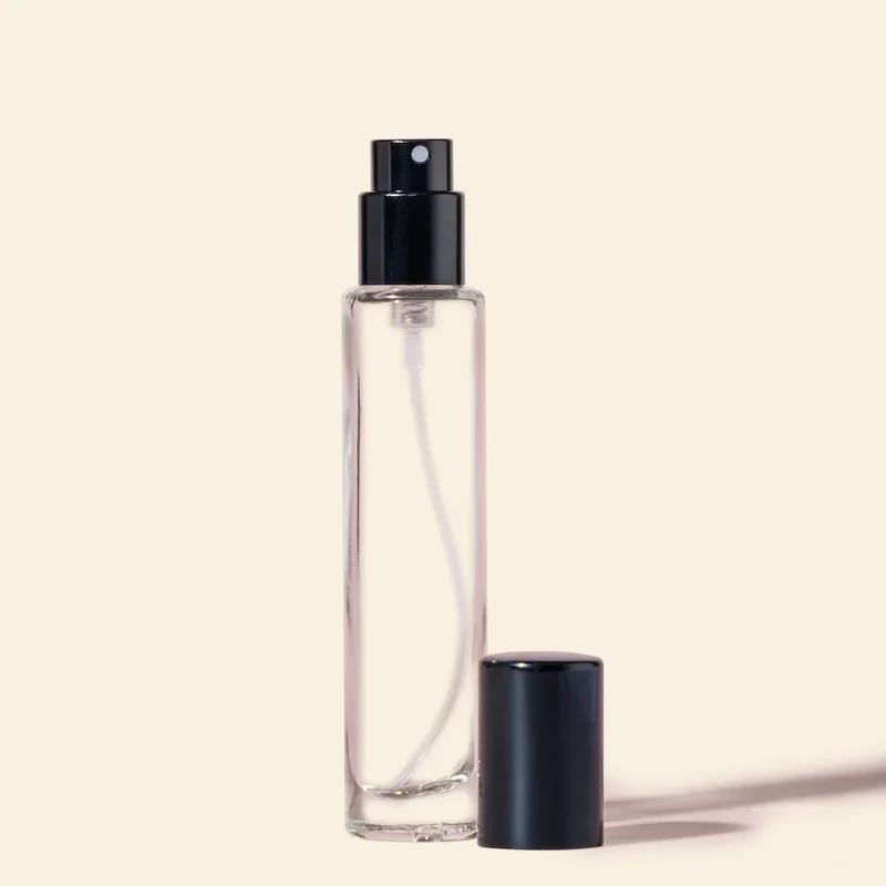 Perfume Bottles Wholesale - 15ml Wim + Black Top, Bulk Glass Perfume Bottles