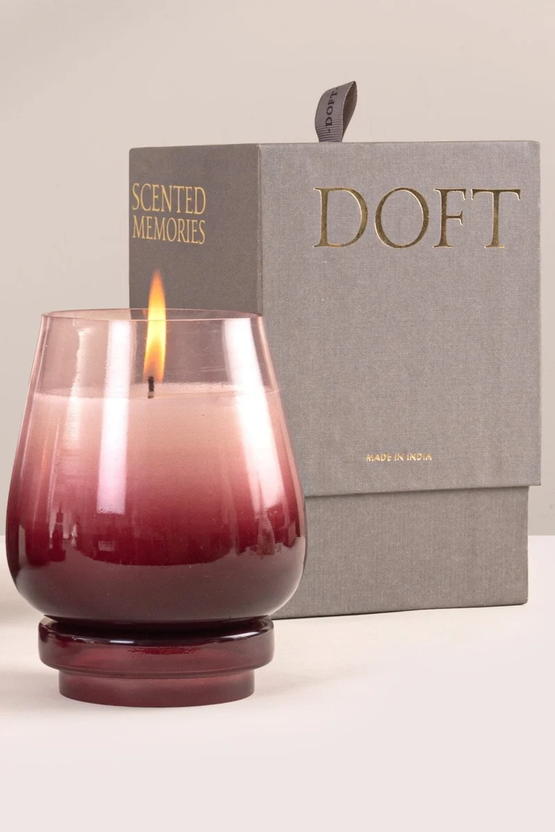 Cosmic Hues Lid Jar Candle · Violet