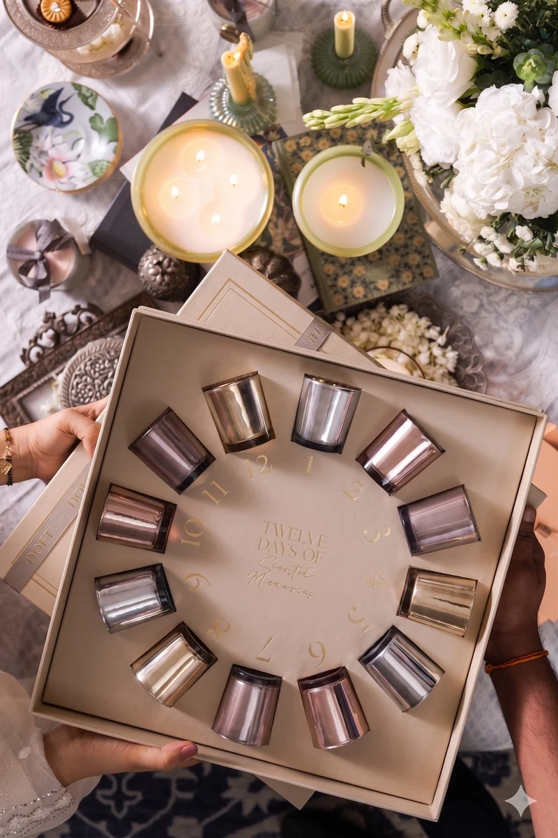 12 Months of Magic Votive Candle · Gift Set of 12