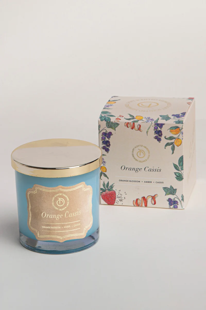 Illume Midi Lid Jar Candle · Blue