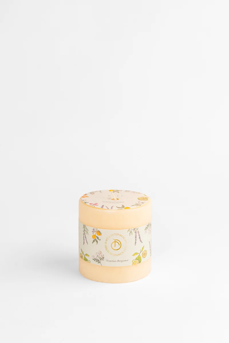 Pillar Candle · Yellow