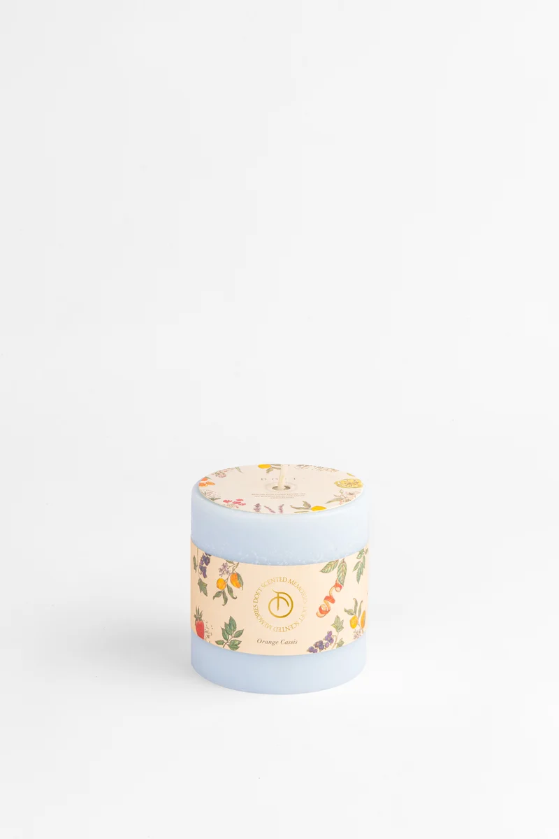 Pillar Candle · Blue