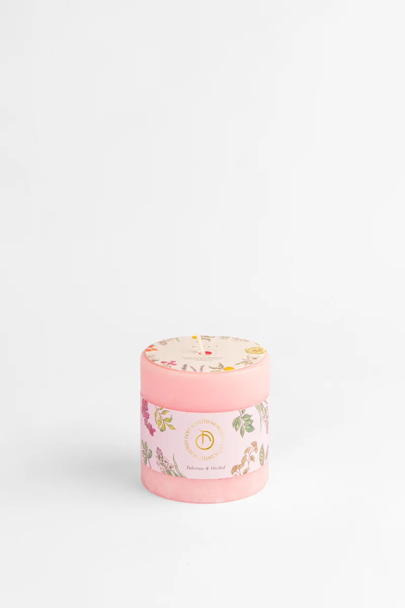 Pillar Candle · Peach