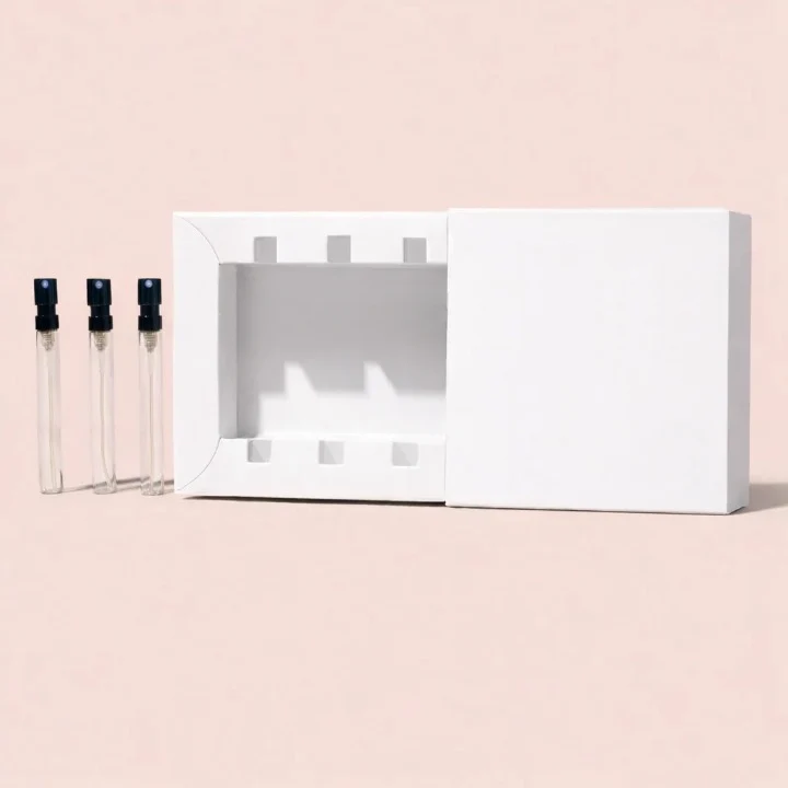 Custom Printed Discovery Box for Perfumes - Holds 3 x 5ml Tester Bottles (Only Box)