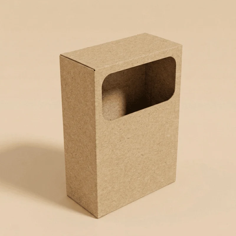 Custom Soap Boxes Wholesale | Rectangular Kraft with Rectangular Window