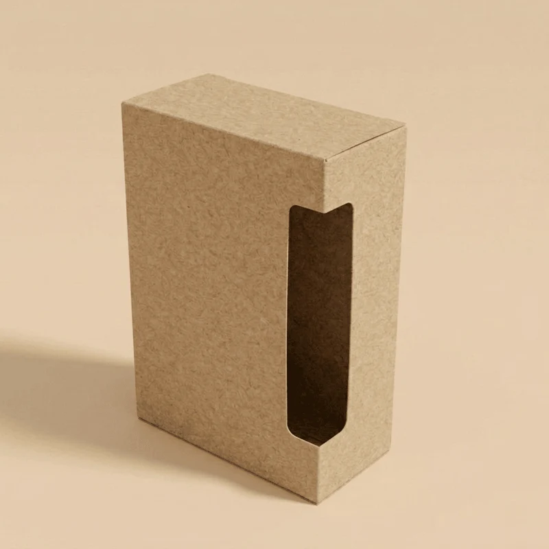 Custom Soap Boxes Wholesale | Rectangular Kraft with Edge Window