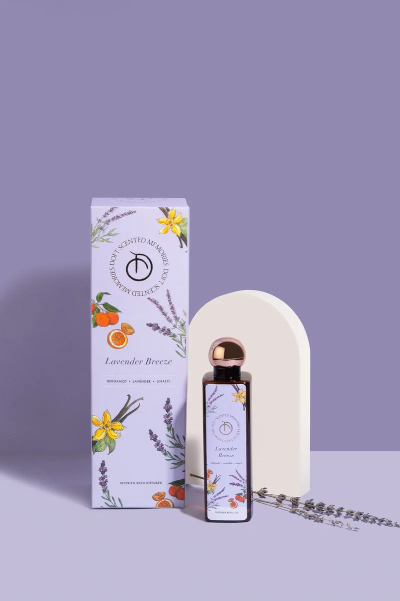 Illume Diffuser Refill Oil · Purple