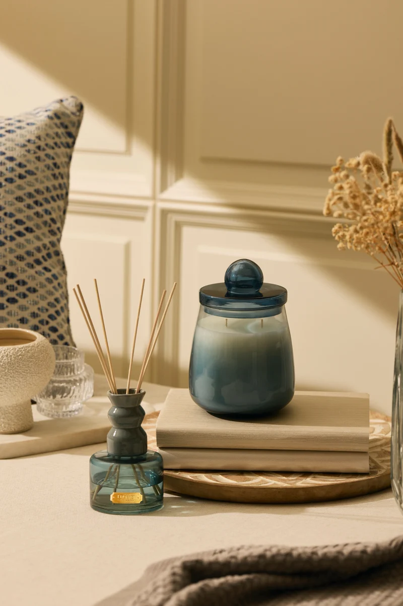 Cosmic Lid Jar Candle (M) & Diffuser · Dusk