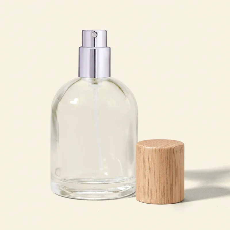 Perfume Bottles - 50 ml Reva + Natural Finish Ashwood Top
