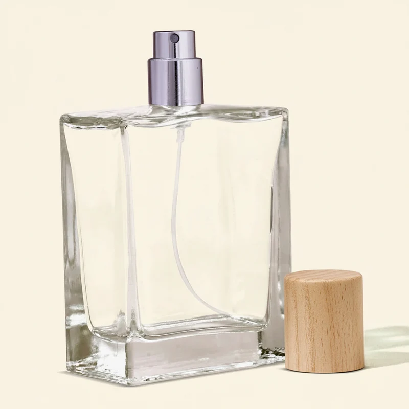 100ml Perfume Bottles Wholesale - Victor + Natural Finish Ashwood Top, Bulk Perfume Bottles USA