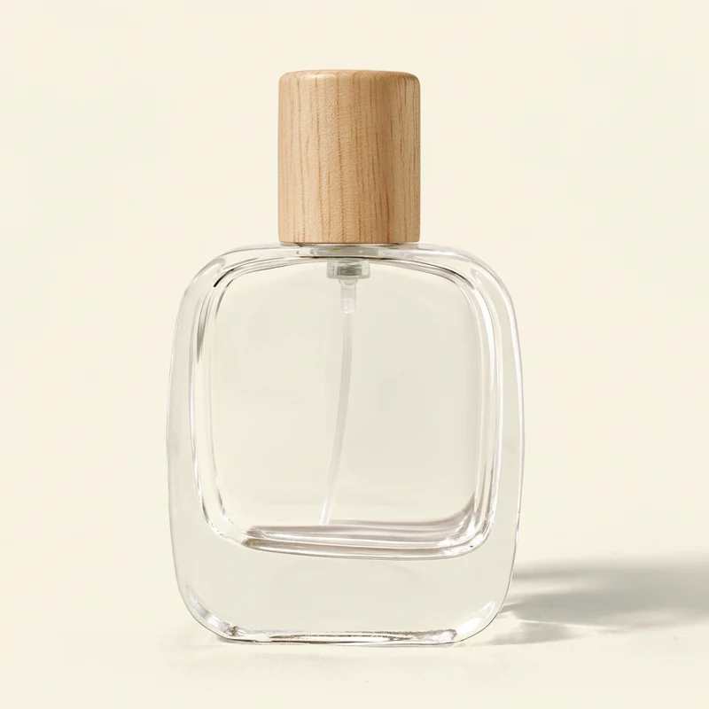 50ml Perfume Bottles Wholesale - Vertex + Natural Ashwood Top