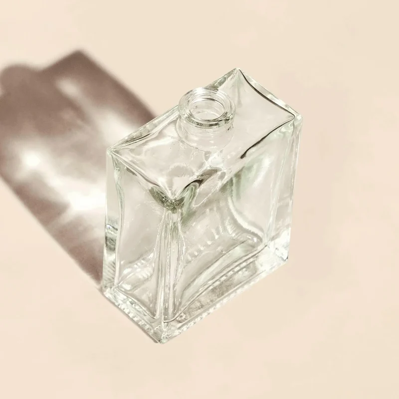 Small Perfume Bottles Wholesale - 30ml/1.0oz Victor Square (Only Bottle), Custom Perfume Bottles in Bulk (FEA 15)