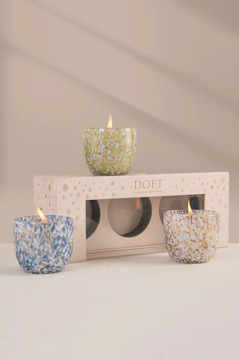 Monet's Garden Votive Candle · Gift Set Of 3