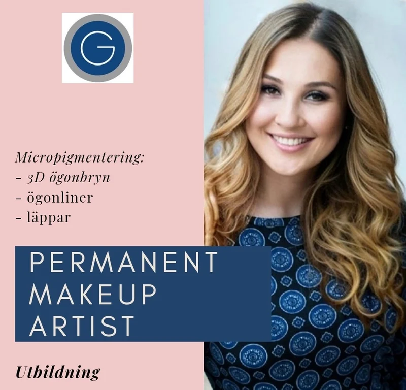 Permanent Makeup Artist utbildning. Grundkurs 2+2 dagar inkl Start kit.