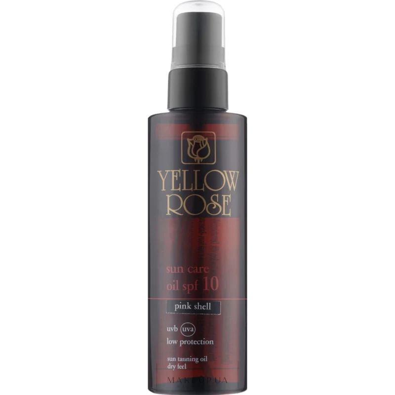 Yellow Rose Pink Shell Sun Care Oil med Spf 10 UVB (UVA), 200 ml