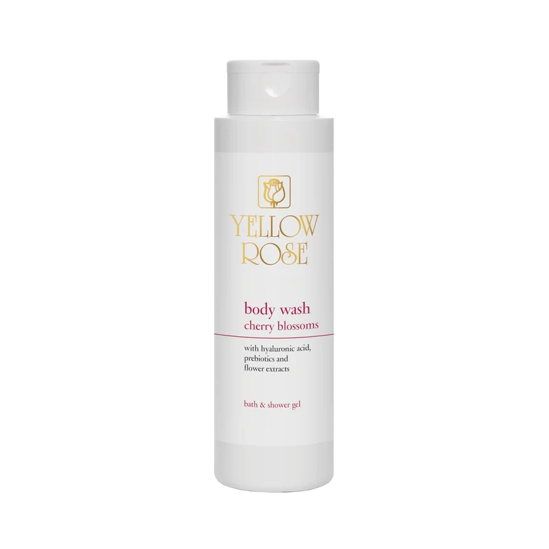 Yellow Rose Body Wash Cherry Blossoms 500 ml